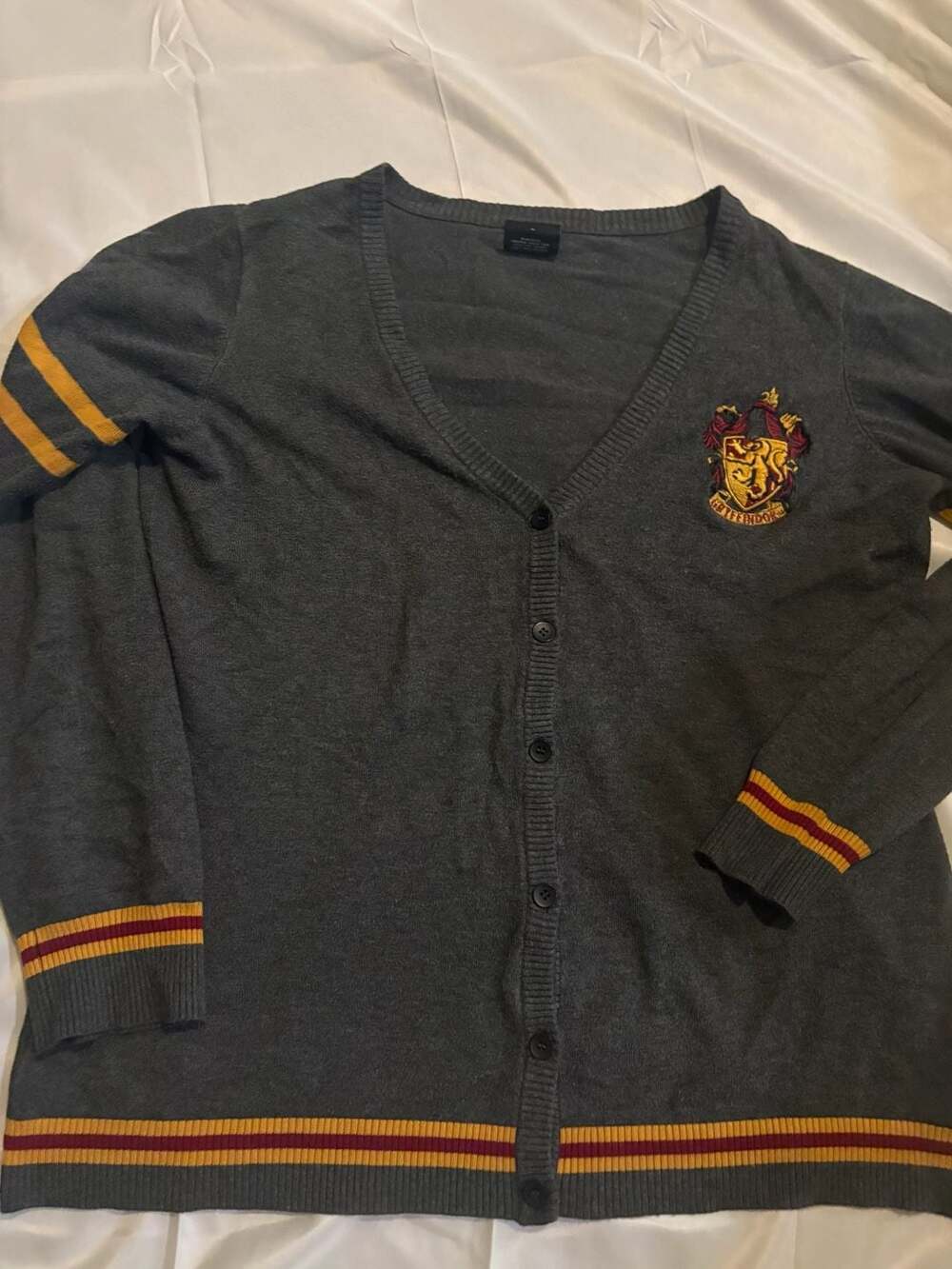 Harry Potter Gryffindor Cardigan Sweater Womens 2XL